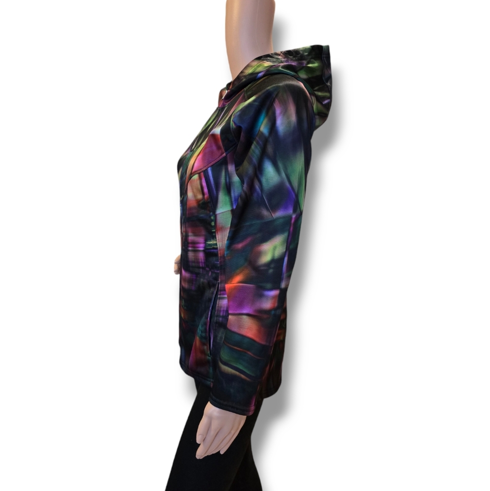 SPYDER Youth Multicolored Ryze Spectra Fleece Hooded Jacket Unisex XL (18) - Picture 7 of 16